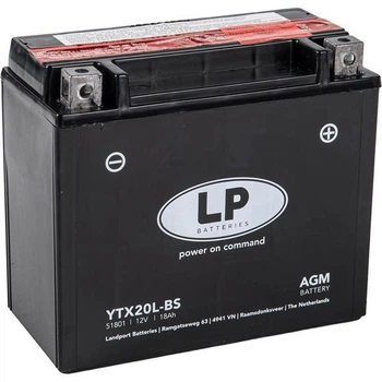 Акумулятор Landport AGM 18Аг 250А (MA LTX20L-BS)