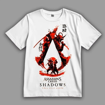 Футболка Assassin's Creed Shadows. Самурай Ясуке та синобі Наое PG11196 goodreclama M