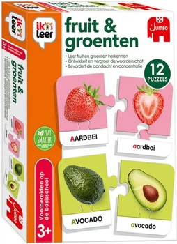 Gra planszowa Jumbo I Learn Fruits and Vegetables (8710126199145)
