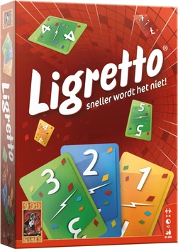 Настільна гра 999 Games Ligretto Red (8720289471064)