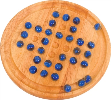 Gra planszowa Bigjigs Toys Solitaire drewniany (691621021521)