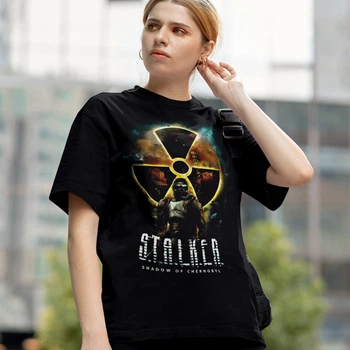 Футболка Stalker (Shadow Of Chornobyl) S чорний
