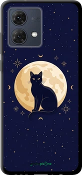 Чохол Motorola Moto G84 Cute Cat Celestial/Witchy "6787b-3344-70447"