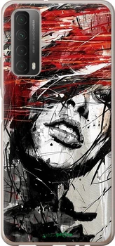 Чохол на Huawei P Smart 2021 Обличчя дівчини "1162u-2100-70447"