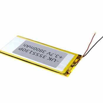 Внутренний аккумулятор Li-ion 3500mAh 3.7V 134х51.5х3 мм для смартфонов и портативной электроники модель 3555130Р