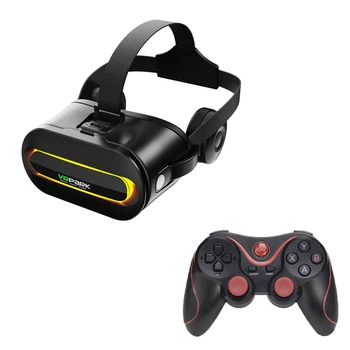 VR Очки виртуальной реальности для смартфонов с джостиком Inspire VR Park Terios T3 Black