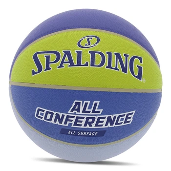 Мяч баскетбольный Spalding All Conference 77394Y №7 Сине-желтый (57484053)