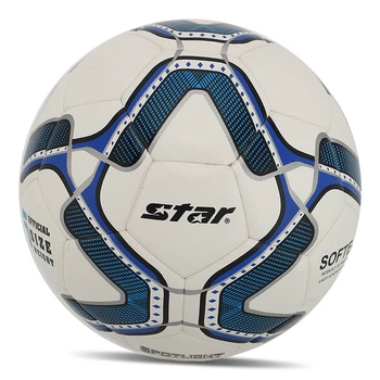 Мяч футбольный Star Softek Spotlight SB4085C №5 Бело-синий (57623001)