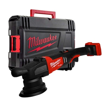 Машина полировальная эксцентриковая аккумуляторная MILWAUKEE, M18 FROP21-0X, диаметр 150мм (каркас, HDкейс)