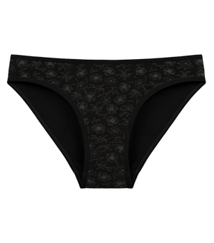 Труси жіночі з малюнком - Donella - 228146 - XXL - Чорний