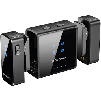 Бездротовий петличний мікрофон Proove ToneLine black (PTWM00000201)