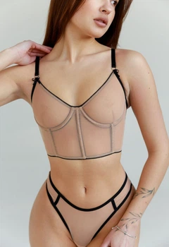 Ліф жіночий Staff uni beige 70A беж