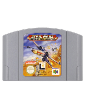 Игра Nintendo N64 Star Wars: Rogue Squadron Europe Английская Версия Только Картридж Б/У