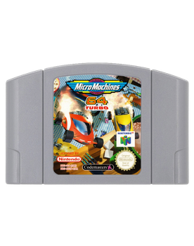 Игра Nintendo N64 Micro Machines 64 Turbo Europe Английская Версия Только Картридж Б/У