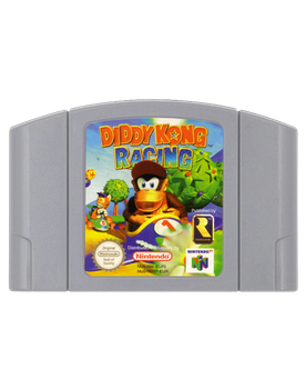 Игра Nintendo N64 Diddy Kong Racing Europe Английская Версия Только Картридж Б/У