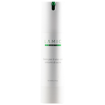 Сироватка для обличчя Lamic Cosmetici з проявами акне Siero per il viso con sintomi di acne 50 мл