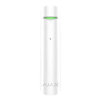 Бездротовий датчик розбиття скла Ajax GlassProtect білий (White)