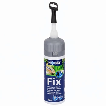 Клей, герметик аквариумный черный Hobby Fix Underwater Adhesive black 75мл (11967)