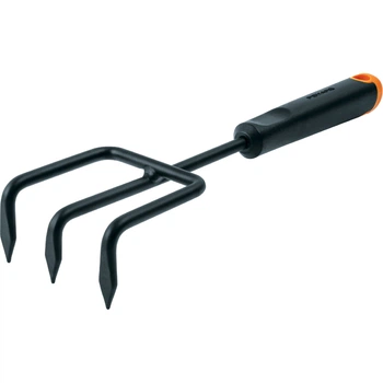 Рыхлитель ручной Fiskars Ergo 8,5 см, три зуба (1027019)