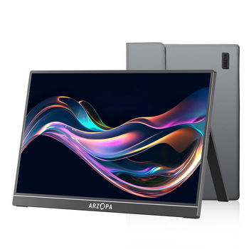 Портативний монитор Arzopa Z1FC gray + Case 16.1" 1920x1080 144 Гц (компактний)