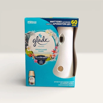 Автоматичний освіжувач повітря Glade Океанський оазис + змінний балон
