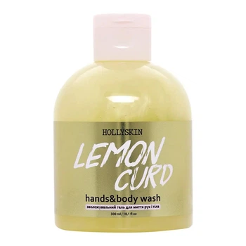 Увлажняющий гель для мытья рук и тела HOLLYSKIN Lemon Curd 300 ml
