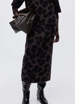 Спідниця H&M 10706 XL Темно-коричневий (1303)