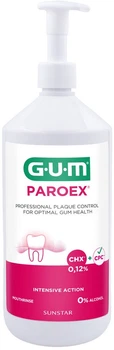 Ополіскувач для порожнини рота GUM Paroex 0.12% 1 л (7630019907590)