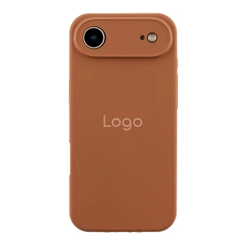 Чохол Silicone Case Full Size with Frame для iPhone 17 Air 93.New Brown