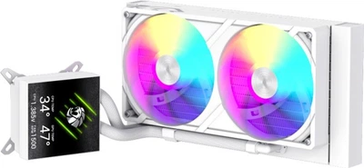 Водяное охлаждение Gamemax Glacier 240 LCD WH