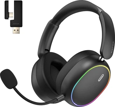 Навушники Hator Phoenix 2 Wireless Black (ESH40)