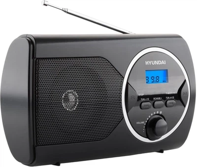 Радіоприймач Hyundai PR570PLLUB Black