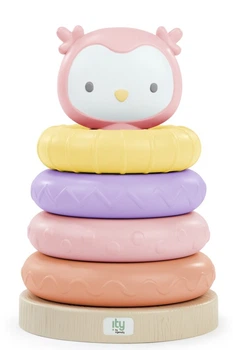 Wieża do układania Ingenuity Cutie Stacks - Nally (16880-6) (74451168800)