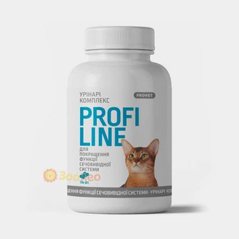 Витамины PROVET Profiline для котов Уринари комплекс, для улучшения функции мочевыводящей системы, 180 таб