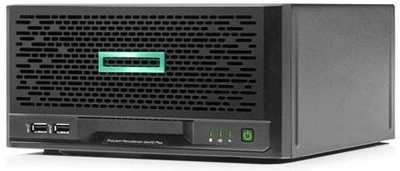 Сервер HPE MicroServer Gen10 Plus v2 E-2314 2.80GHz/4-core/1P, 16GB-U, VROC, 4LFF NHP, 180W External PS, Micro (648431)