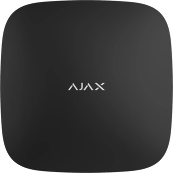 Интеллектуальный центральный узел Ajax, GSM, Ethernet, Jeweller, беспроводной, черный. (650745)
