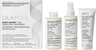Набір Olaplex Bond Shaper Curl Rebuilding Treatment для догляду за кучерявим волоссям 3 шт (850056933148)