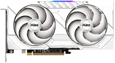 Відеокарта SAPPHIRE Radeon RX 9060 XT 16GB GDDR6 PURE GAMING OC білий (648240)