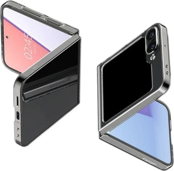 Etui Spigen AirSkin do Samsung Galaxy Z Flip 6/Z Flip 7 FE Crystal Clear (ACS07836)