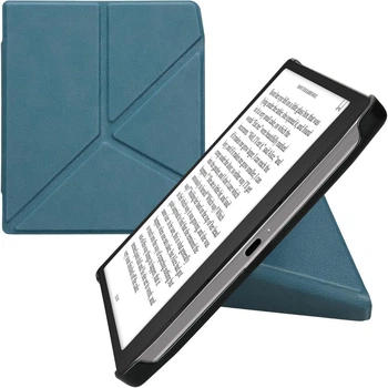 Обложка чехол kwmobile Origami для PocketBook 710 Era Lite Petrol