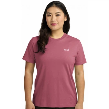 Футболка ESSENTIAL T W Jack Wolfskin A65757_H0111 36 Рожевий (4064886648530)
