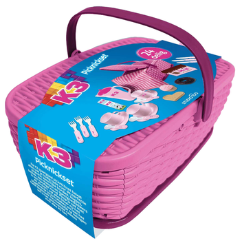 Zestaw do zabawy Studio 100 Animation Kosz piknikowy 24 elementy (5414233254034)