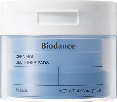 Тонер-пэды Biodance Cera-Nol гидрогелевые для питания кожи 60 шт 140 г (8809937361206)