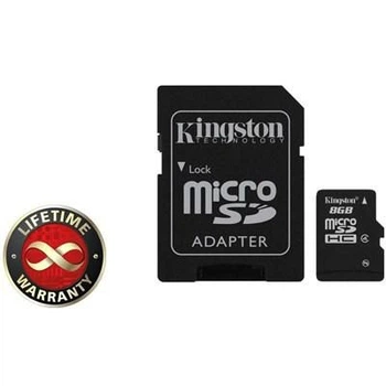 Карта памяти Kingston 8Gb microSDHC class 4 (sdc4/8gb)