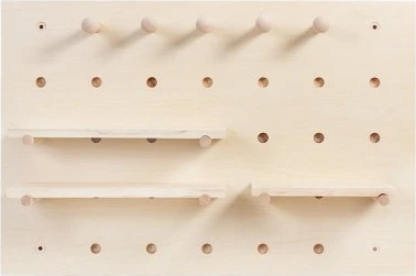 Tablica narzędziowa Maclean MC-130 WD drewniana 40 x 60 cm (5902211141648)