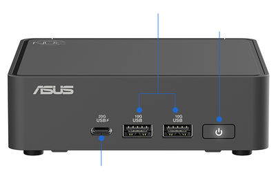 Неттоп ASUS NUC 15 Pro RNUC15CRHV700002 (90AR00Q2-M000K0)