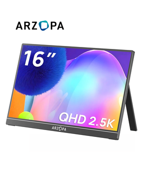 Портативный монитор ARZOPA Z1RC 16" 2.5K 123% sRGB IPS USB-C
