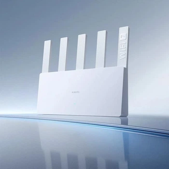 Маршрутизатор Xiaomi BE5000 WiFi 7 Белого цвета