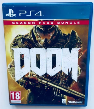 Диск для PlayStation 4 - DOOM Season Pass Bundle, русская версия, Б/У