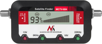 Miernik sygnalu satelitarnego Maclean MCTV-884 cyfrowy (5902211114352)